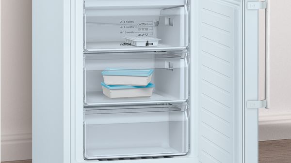 Frigorífico combinado 186 x 60 cm Blanco 3KFE567WE 3KFE567WE-7
