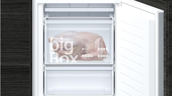 iQ300 Frigo-congelatore combinato da incasso 177.2 x 54.1 cm cerniera a traino KI86VVSF0S KI86VVSF0S-5