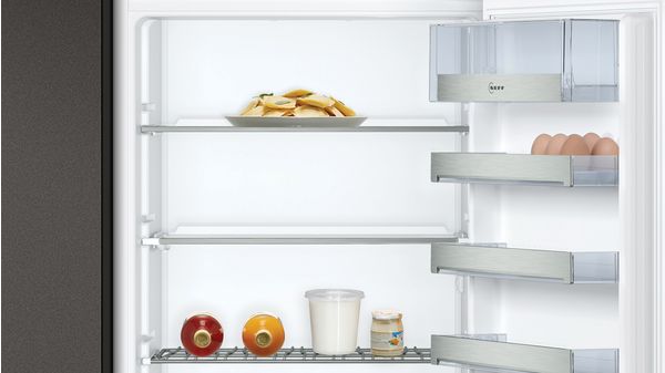 N 70 built-in fridge-freezer with freezer at bottom 177.2 x 55.8 cm flat hinge KI6873FE0 KI6873FE0-4