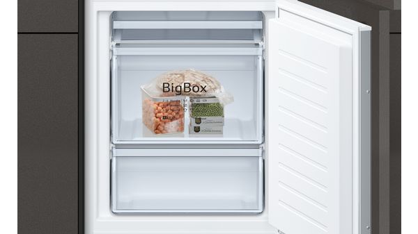 N 50 Built-in fridge-freezer with freezer at bottom 177.2 x 54.1 cm sliding hinge KI7862SF0G KI7862SF0G-5