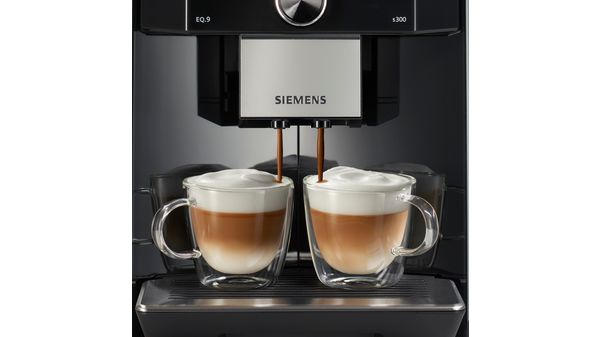 Fully automatic coffee machine EQ.9 s300 Black TI923309GB TI923309GB-11