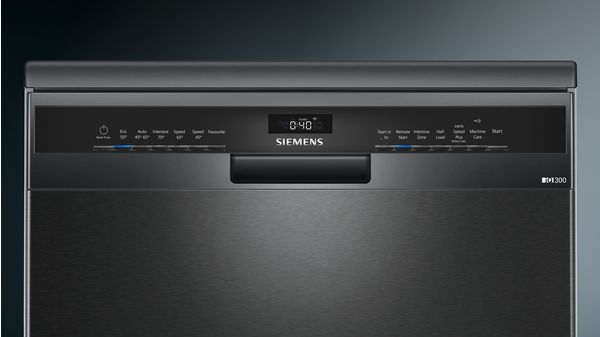 iQ300 Free-standing dishwasher 60 cm Black inox SN23EC14CG SN23EC14CG-3