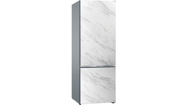 iQ500 Alttan Donduruculu Buzdolabı 193 x 70 cm Beyaz KG56NQWF0N KG56NQWF0N-1