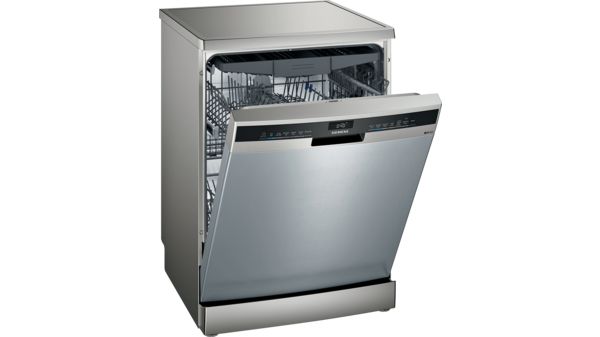 iQ300 Free-standing dishwasher 60 cm Silver inox SN23HI60CG SN23HI60CG-1