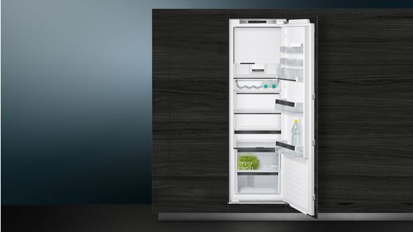 iQ500 Einbau-Kühlschrank mit Gefrierfach 177.5 x 56 cm Flachscharnier mit Softeinzug KI82LSDE0 KI82LSDE0-2