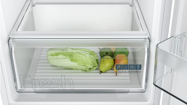 iQ100 Built-in fridge-freezer with freezer at bottom 177.2 x 54.1 cm sliding hinge KI87VNSF0G KI87VNSF0G-5