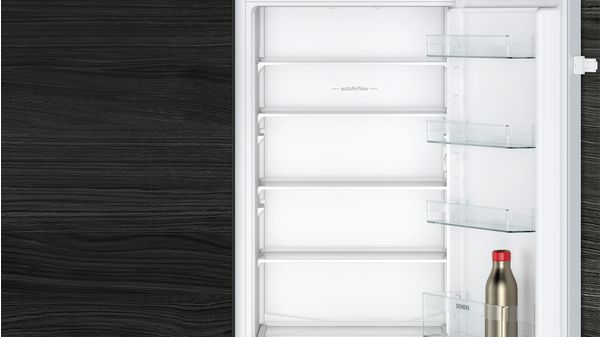 iQ100 Built-in fridge-freezer with freezer at bottom 177.2 x 54.1 cm sliding hinge KI87VNSF0G KI87VNSF0G-4