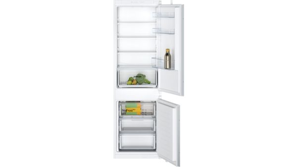 built-in fridge-freezer with freezer at bottom 177.2 x 54.1 cm sliding hinge JC86CCSF0 JC86CCSF0-1
