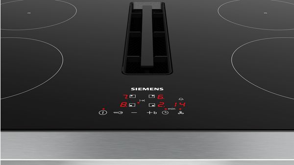 iQ300 Induction hob with integrated ventilation system 80 cm surface mount without frame EH811BE15E EH811BE15E-3