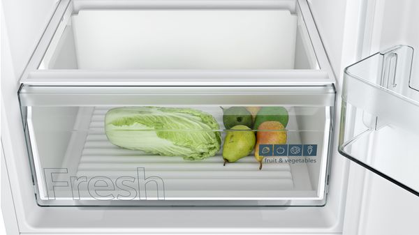 iQ100 Built-in fridge-freezer with freezer at bottom 177.2 x 54.1 cm flat hinge KI86NNFF0 KI86NNFF0-5