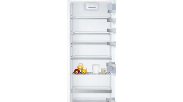 N 70 Įmontuojamasis šaldytuvas 177.5 x 56 cm plokščias vyris KI1813FE0 KI1813FE0-4