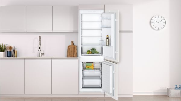 built-in fridge-freezer with freezer at bottom 177.2 x 54.1 cm sliding hinge JC86CCSF0 JC86CCSF0-2