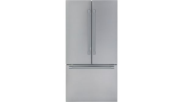 Freedom® Réfrigérateur à portes françaises congélateur en bas 36'' Professional Acier inox T36FT820NS T36FT820NS-1