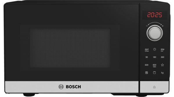 Bosch Serie 2 Microondas libre instalación con gril 44 x 26 cm Acero inoxidable FEL023MS2