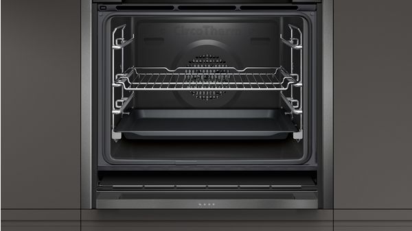 N 90 Built-in oven with additional steam function 60 x 60 cm Graphite-Grey B58VT68G0 B58VT68G0-3