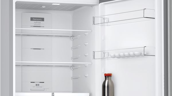 iQ300 Alttan Donduruculu Buzdolabı 186 x 70 cm Kolay temizlenebilir Inox KG55NVIF0N KG55NVIF0N-5