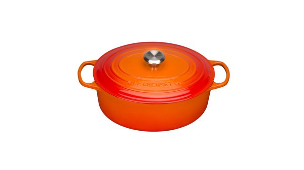 Le Creuset Serie Signature, Bräter Oval, Ofenrot, ø 31 cm 00578754 00578754-1