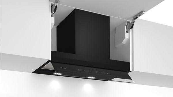 N 70 Integrated Design Hood 60 cm clear glass black printed D65XAM2S0B D65XAM2S0B-1