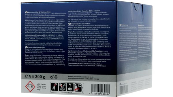 PACK ECO 3 + 1 GRATUIT - Nettoyant pour lave-linge Made in Germany 00311928 00311928-2