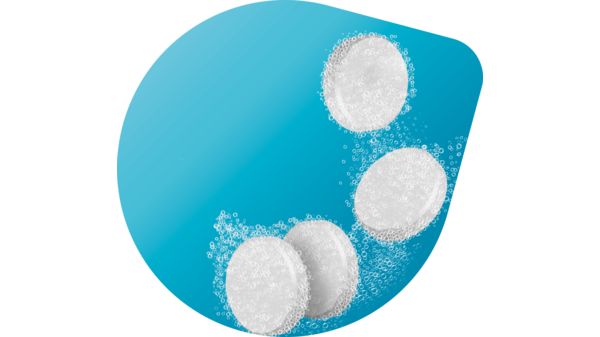 Entkalkungstabletten Passend für alle Bosch TASSIMO Geräte Inhalt: 4x18g - ausreichend für 2 Anwendungen 00311909 00311909-2