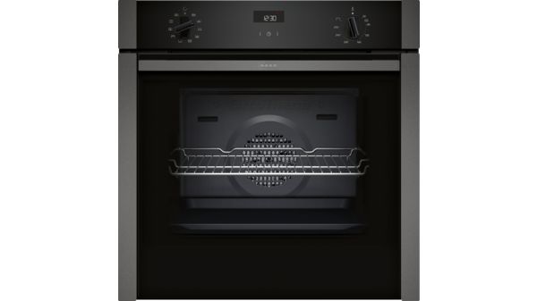 N 50 Built-in oven 60 x 60 cm Graphite-Grey B3ACE4HG0B B3ACE4HG0B-1