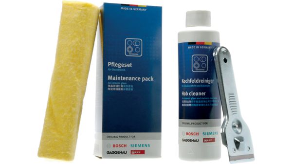 Ceramic glass care Maintenance Pack for ceramic and induction hobs Sucessor of 00311502 00311902 00311902-1