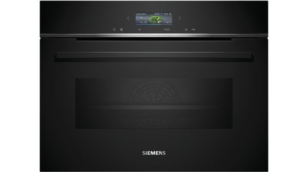 iQ700 built-in compact oven with microwave function 60 x 45 cm Black CM724G1B1B CM724G1B1B-1