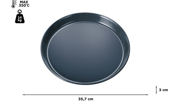 Pizza tray anthracite HZ617000 HZ617000-2