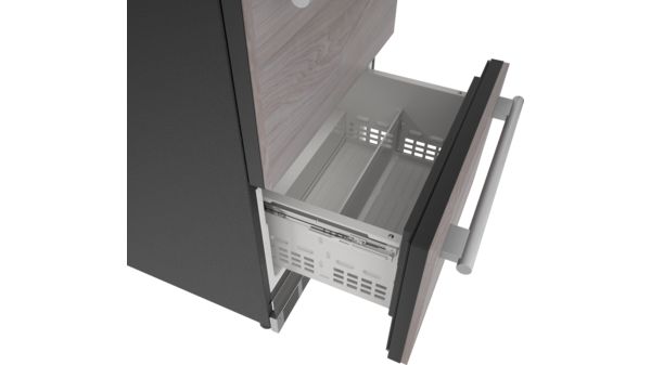 Freedom® Under Counter Double Drawer Refrigerator 24'' Panel Ready T24UR905DP T24UR905DP-2
