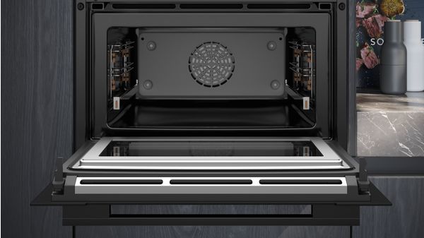 iQ700 Compacte oven met magnetron 60 x 45 cm Zwart CM736GAB1 CM736GAB1-3