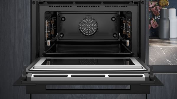 iQ700 Compacte oven met magnetron 60 x 45 cm Zwart CM776GKB1 CM776GKB1-3
