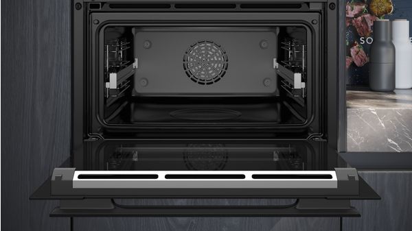 iQ700 Compacte oven met volwaardige stoom 60 x 45 cm Zwart CS936GAB1 CS936GAB1-3