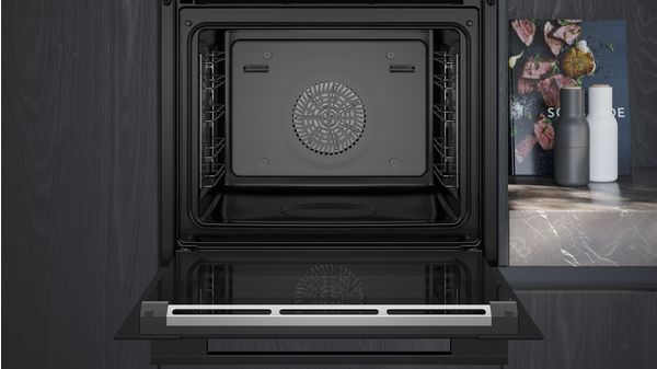iQ700 Built-in oven with steam function 60 x 60 cm Black HS736G3B1 HS736G3B1-3