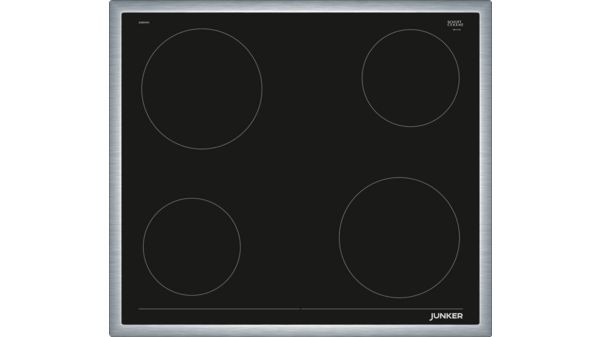 Electric hob 60 cm control panel on the cooker, surface mount with frame JE36DH54 JE36DH54-1