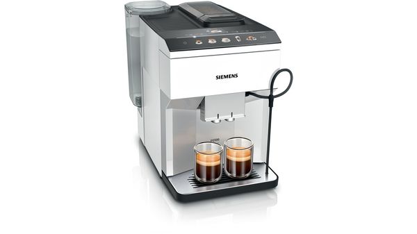 Helautomatisk espressobryggare EQ500 classic Dagsljus silver, Vit TP515R02 TP515R02-1