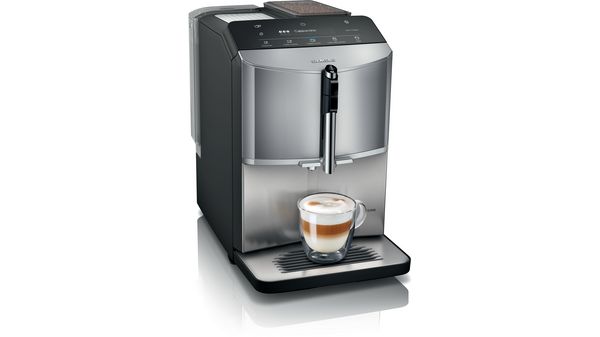 Helautomatisk kaffemaskin EQ300 Diamant titan metallic, Rostfritt stål TF305E04 TF305E04-1
