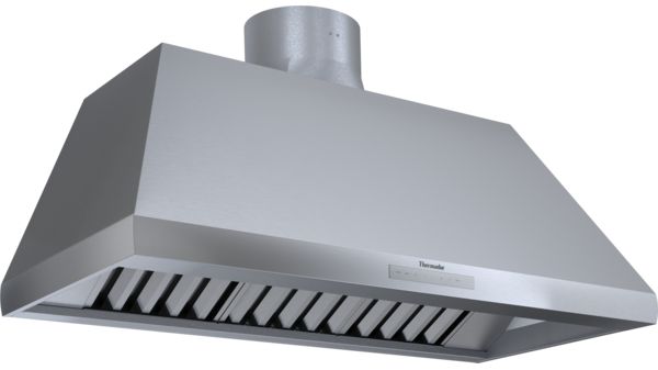 Professional wall-mounted cooker hood, pyramid design 48'' Acier inox HPCN48WS HPCN48WS-1
