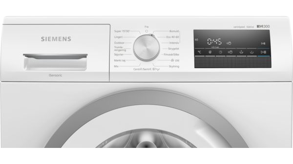 iQ300 Tvättmaskin, frontmatad 8 kg 1400 v/min WM14N23BDN WM14N23BDN-3