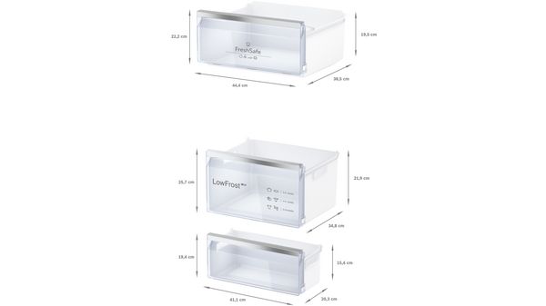 N 50 Built-in fridge-freezer with freezer at bottom 177.2 x 54.1 cm sliding hinge KI5872SE0G KI5872SE0G-6