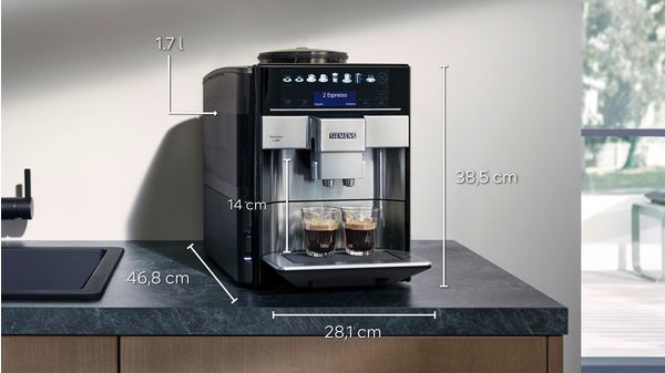 Helautomatisk kaffemaskin EQ6 plus s700 Rostfritt stål TE657313RW TE657313RW-12