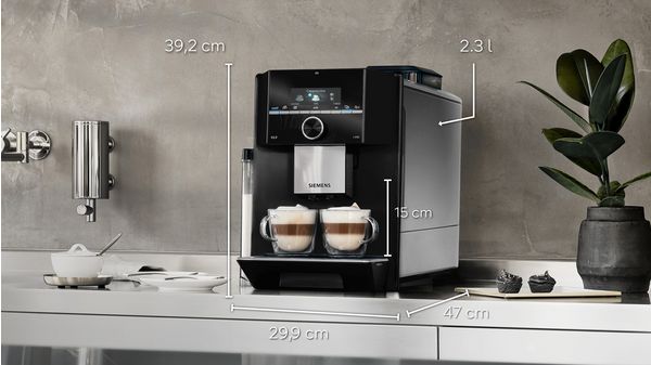 Machine à café tout-automatique EQ.9 s300 Noir TI923309RW TI923309RW-5
