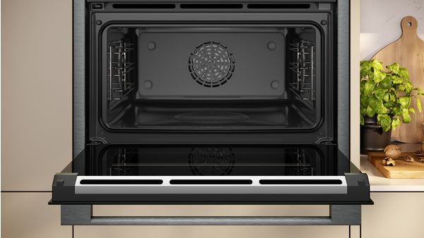 N 90 Built-in compact oven with steam function 60 x 45 cm Graphite-Grey C24FS31G0B C24FS31G0B-3