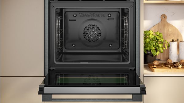 N 70 Built-in oven 60 x 60 cm Graphite-Grey B24CR71G0B B24CR71G0B-3