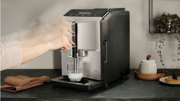 Helautomatisk kaffemaskin EQ300 Inox silver metallic TF303E07 TF303E07-3