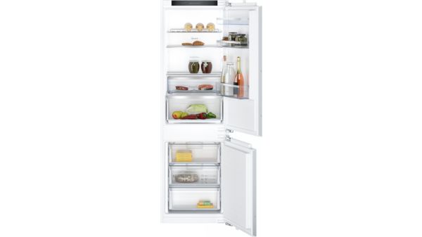 N 50 Built-in fridge-freezer with freezer at bottom 177.2 x 54.1 cm flat hinge KI7862FE0G KI7862FE0G-1