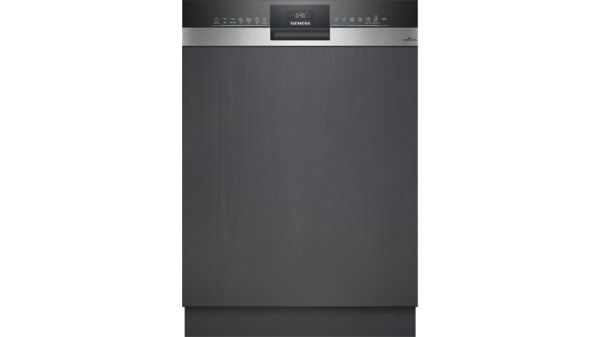 iQ300, Lave-vaisselle semi-intégré, 60 cm, acier inoxydable, XXL