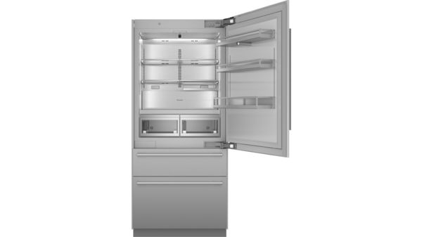 Freedom® Built-in Two Door Bottom Freezer 36'' Masterpiece® Stainless Steel T36BB110SS T36BB110SS-3
