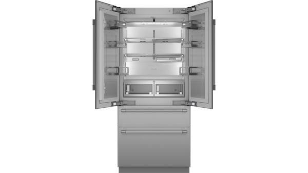 Freedom® Built-in French Door Bottom Freezer 36'' Professional Stainless Steel T36BT120NS T36BT120NS-3