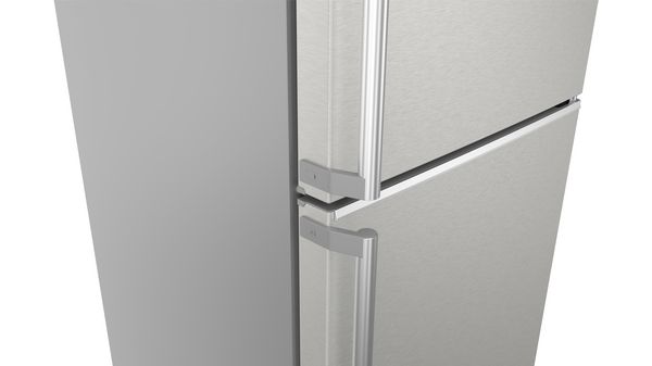 iQ500 Freistehende Kühl-Gefrier-Kombination mit Gefrierbereich unten 203 x 60 cm Gebürsteter Stahl mit Anti-Fingerprint KG39NAIAT KG39NAIAT-8