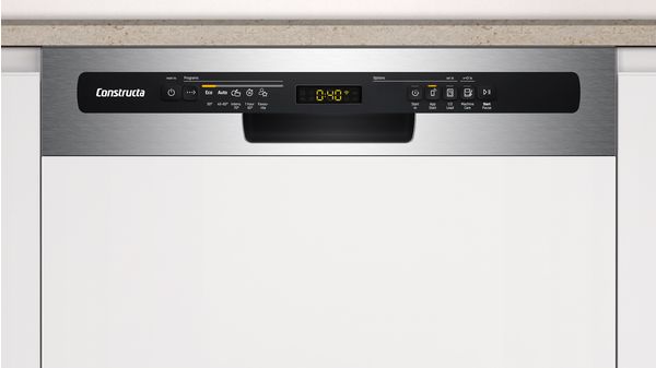 Teilintegrierter Geschirrspüler 60 cm Gebürsteter Stahl CG5IS02ITE CG5IS02ITE-4